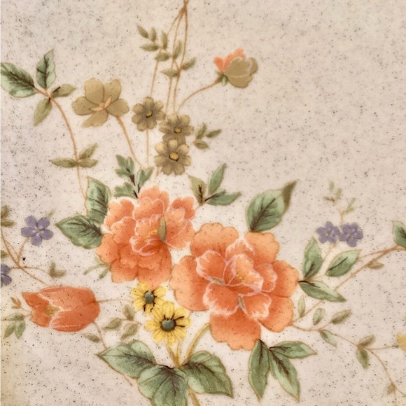 MIKASA Garden Club Silk Bouquet Salad Dessert Plate 8" Deep Dish - Picture 2 of 6